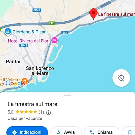La Finestra Sul Mare Daire Poggi